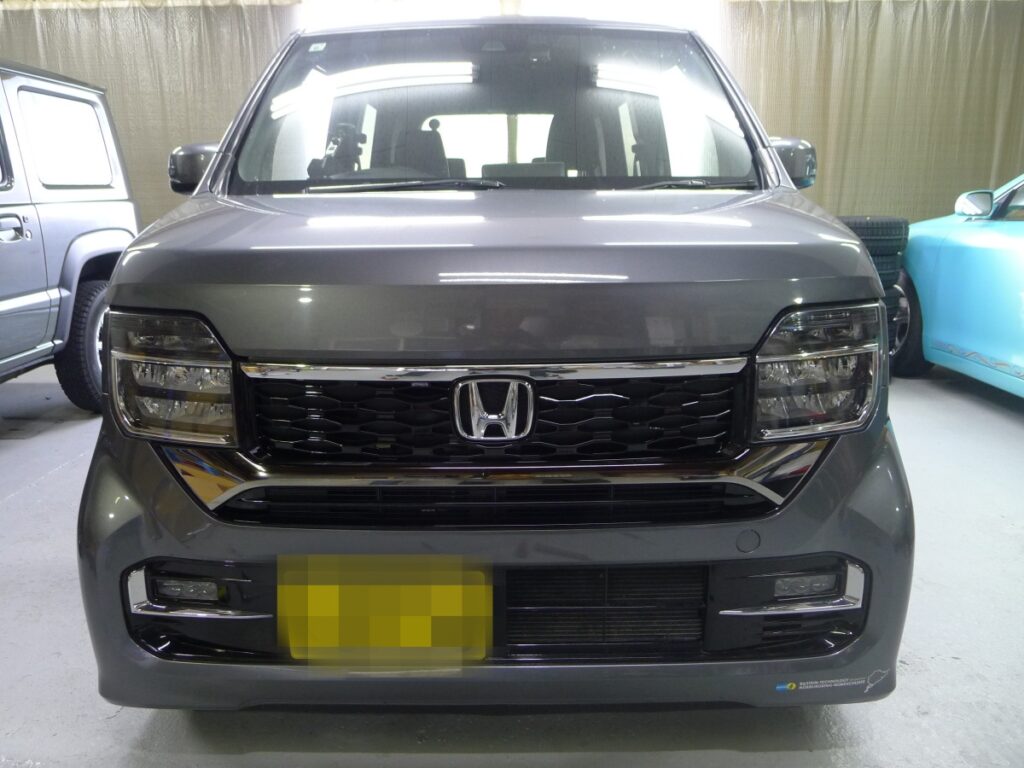 n-wgn グリル交換後 フロントフェイス