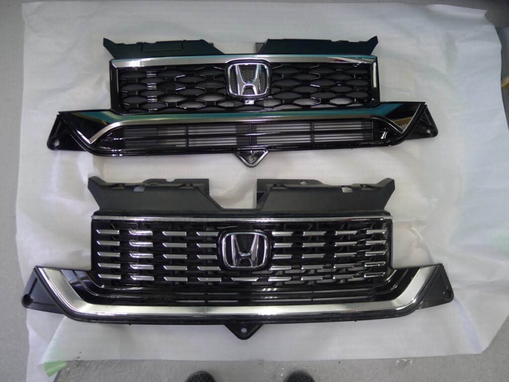 n-wgn 純正グリル 比較 グレード違い